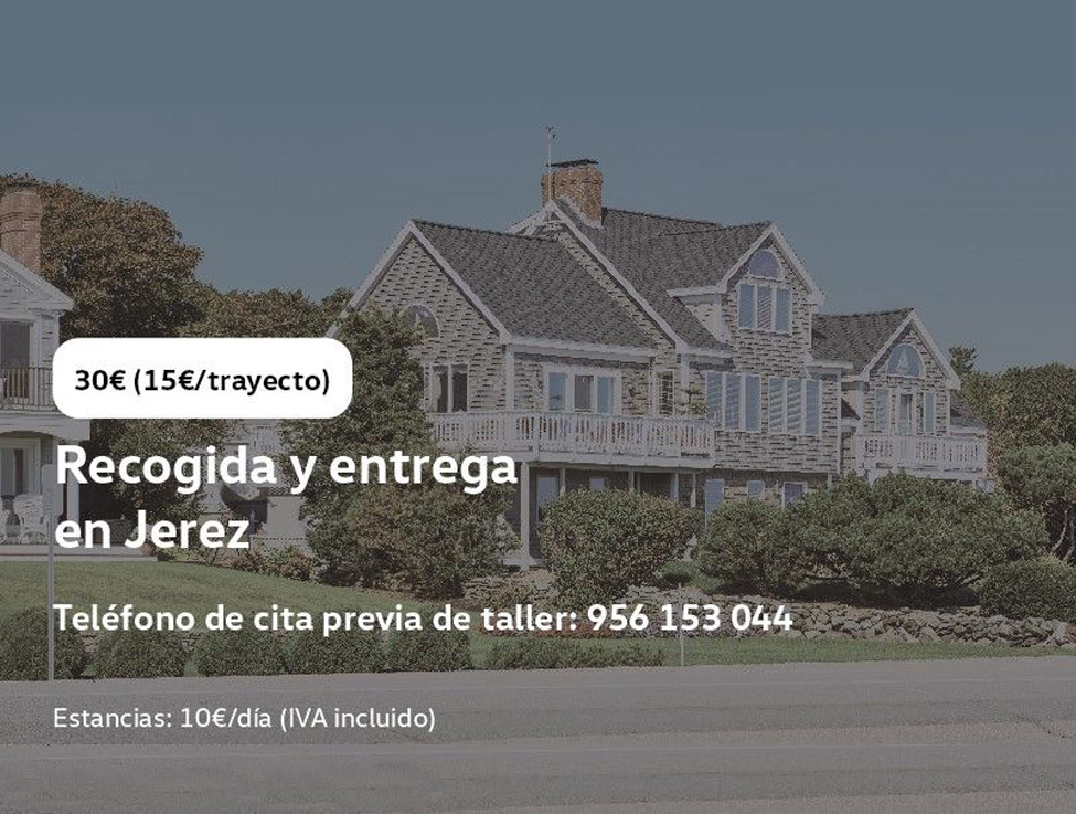 Servicio de recogida-entrega y parking