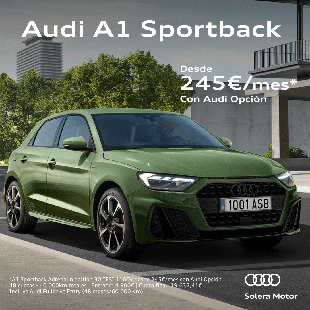 Audi A1 Sportback Adrenalin edition: pequeño por fuera, adrenalina pura por dentro.