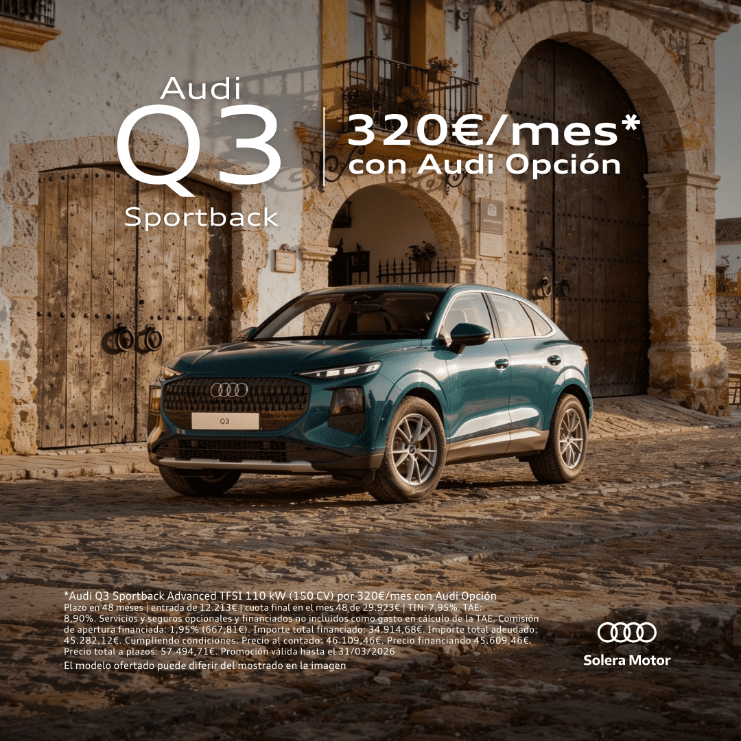 AUDI Q3 SPORTBACK SOLERA MOTOR AUDI