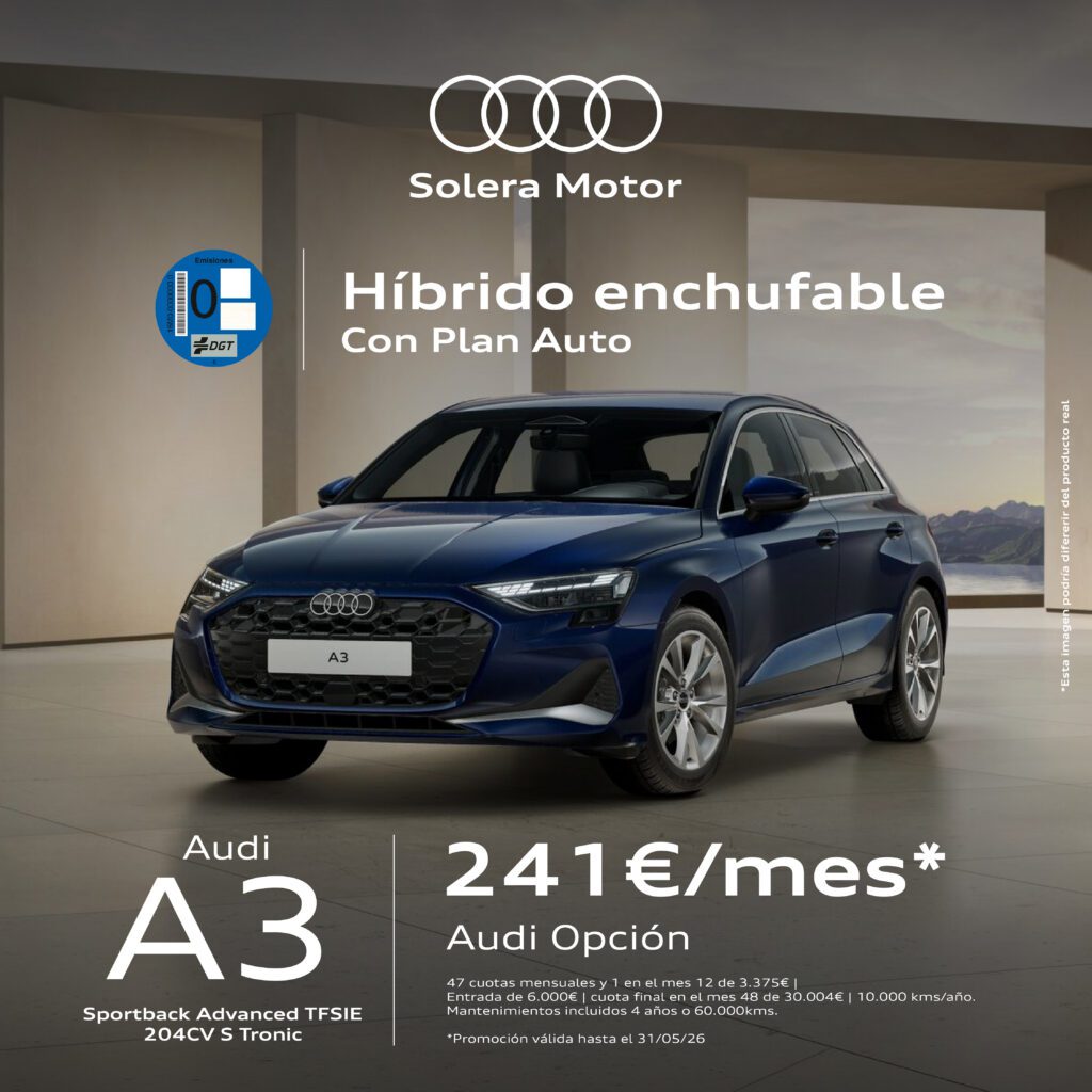 Audi A3 TFSIe Solera Motor