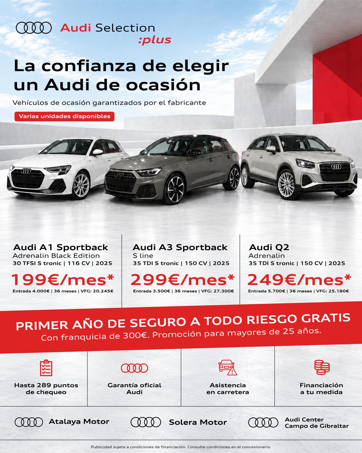 La confianza de elegir un Audi de ocasión